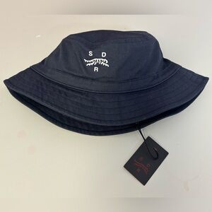 RARE - Sun Day Red x Tiger Woods Twill Bucket Hat 'Navy' - Size L/XL